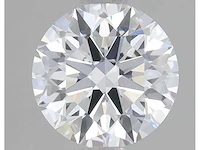 Round diamond 1.06 ct d/vvs2 (hrd certified) - afbeelding 4 van  5