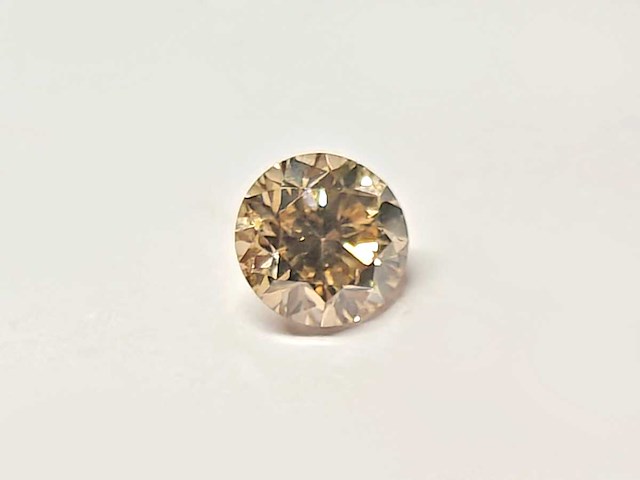 Round natural gedolven diamant 1,06 cts ij si - afbeelding 1 van  3