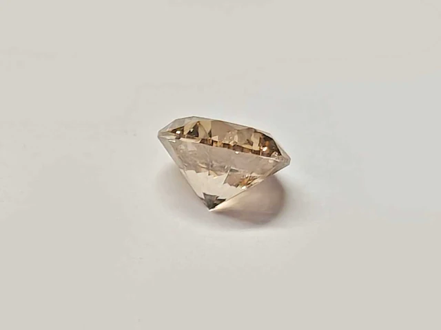 Round natural mined diamond 1.08cts ij si - afbeelding 2 van  3