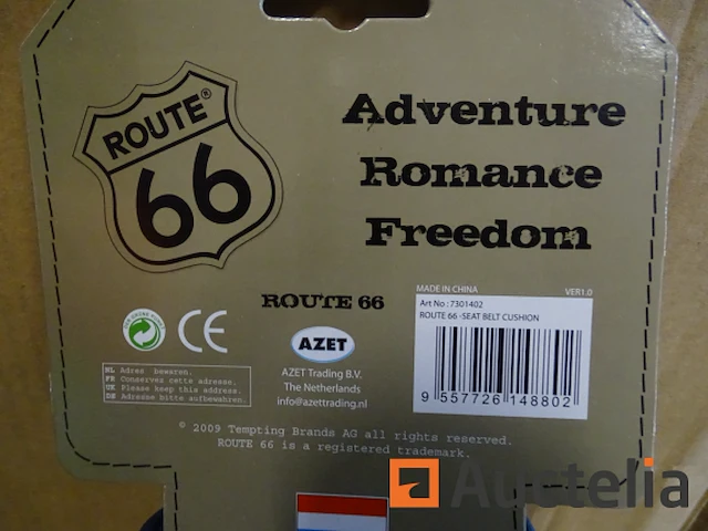 Route 66 hoofdsteun - afbeelding 3 van  6