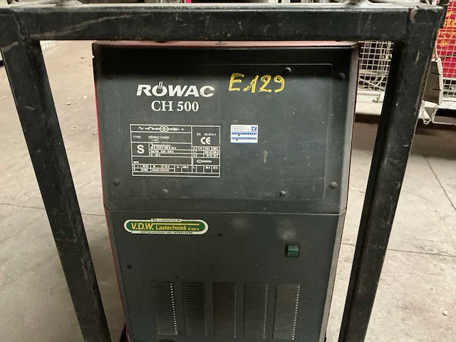 Rowac ch500 mig lasapparaat - afbeelding 2 van  5