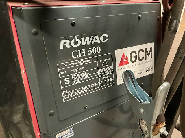 Rowac ch500 mig lasapparaat - afbeelding 3 van  7