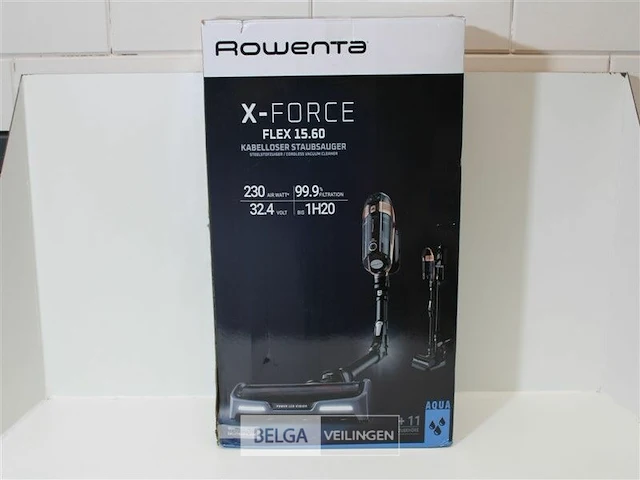 Rowenta force flex rh99g1wo oplaadbare steelstofzuiger - afbeelding 7 van  8