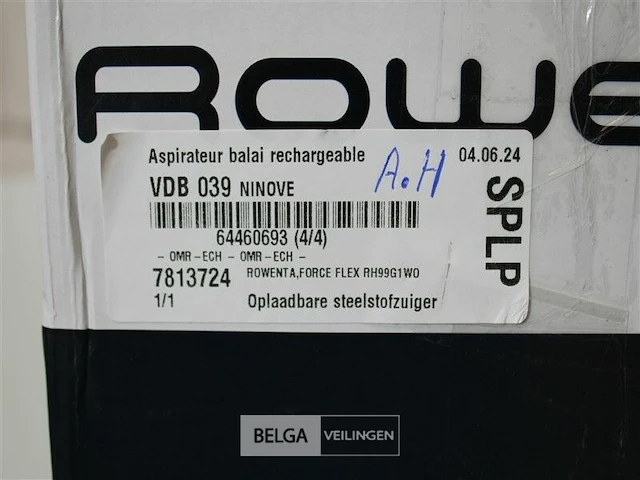 Rowenta force flex rh99g1wo oplaadbare steelstofzuiger - afbeelding 8 van  8