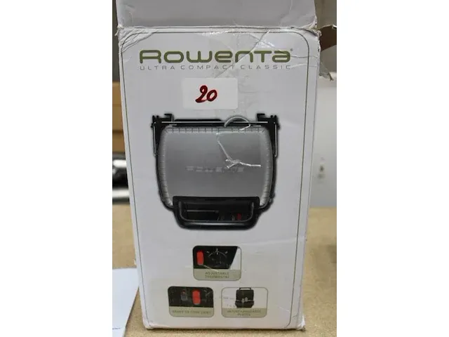 Rowenta gr3050 grill - afbeelding 1 van  3