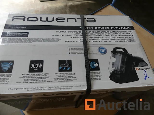 Rowenta huishoudelijke cycloon stofzuiger ro2915ea - afbeelding 3 van  5