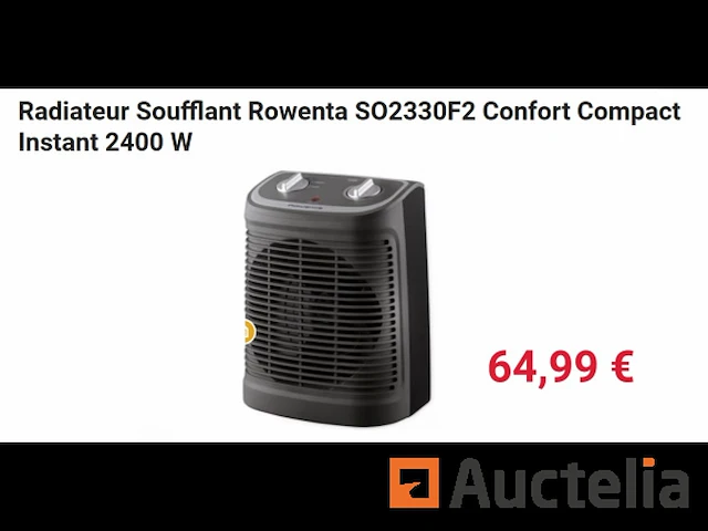 Rowenta instant comfort luchtverhitter - afbeelding 1 van  1