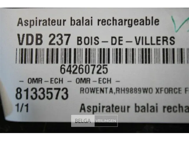 Rowenta rh9889wo xforce flex oplaadbare steelstofzuiger - afbeelding 5 van  5