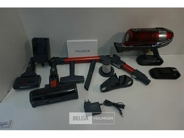 Rowenta rh9889wo xforce flex oplaadbare steelstofzuiger - afbeelding 1 van  2