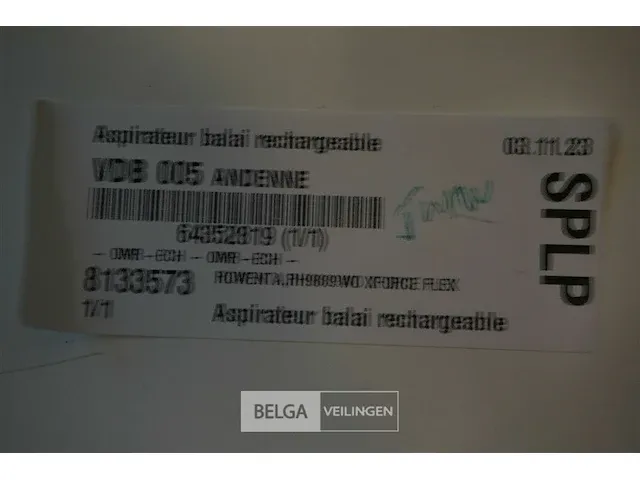 Rowenta rh9889wo xforce flex oplaadbare steelstofzuiger - afbeelding 3 van  3