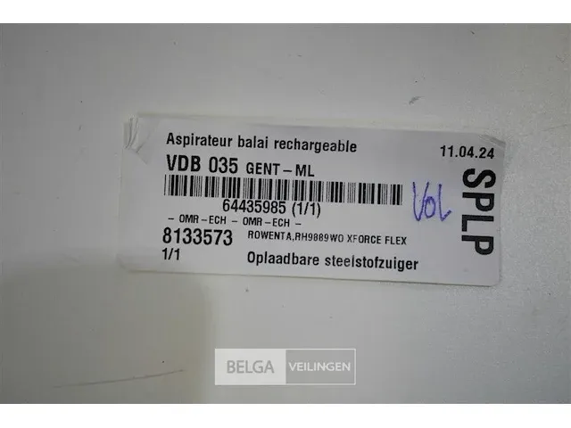 Rowenta rh9889wo xforce flex oplaadbare steelstofzuiger - afbeelding 6 van  7