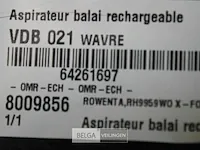 Rowenta rh9959wo x-force flex oplaadbare steelstofzuiger - afbeelding 5 van  5