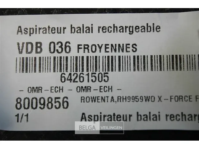 Rowenta rh9959wo x-force flex oplaadbare steelstofzuiger - afbeelding 5 van  5