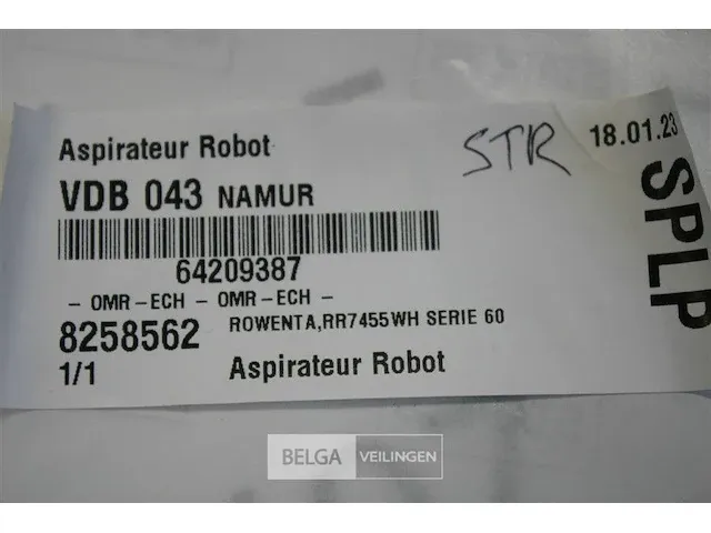 Rowenta rr7455wh serie 60 robot stofzuiger - afbeelding 5 van  5