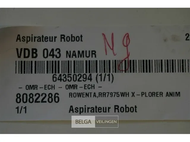Rowenta rr7975wh x-plorer animal robot stofzuiger - afbeelding 3 van  3