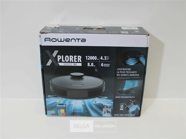 Rowenta rr7975wh x-plorer animal robot stofzuiger - afbeelding 4 van  4