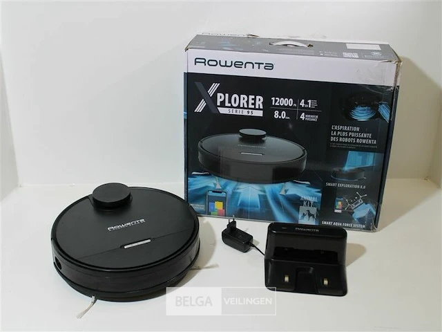 Rowenta rr7975wh x-plorer animal robot stofzuiger - afbeelding 1 van  8