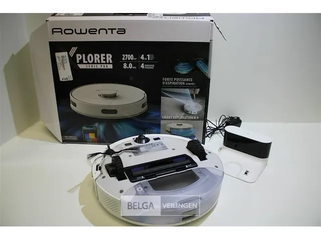 Rowenta rr8577wh robot stofzuiger - afbeelding 4 van  4