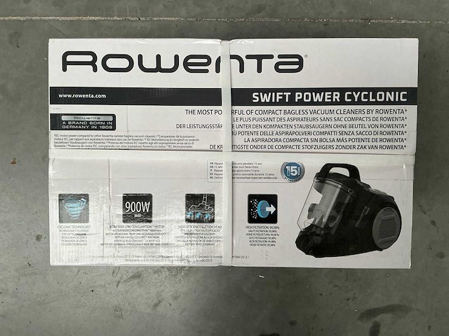 Rowenta swift power cyclonic stofzuiger - afbeelding 4 van  4
