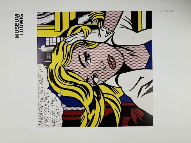 Roy lichtenstein - ludwig museum - afbeelding 1 van  1