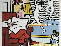 Roy lichtenstein - tintin - afbeelding 1 van  1