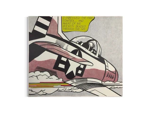 Roy lichtenstein - whaam! - afbeelding 2 van  3