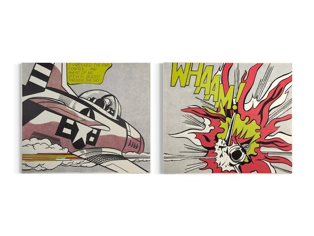 Roy lichtenstein - whaam! - afbeelding 1 van  3