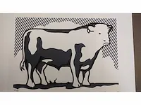 Roy lichtenstein bull profile series ed 150 ex - afbeelding 1 van  2