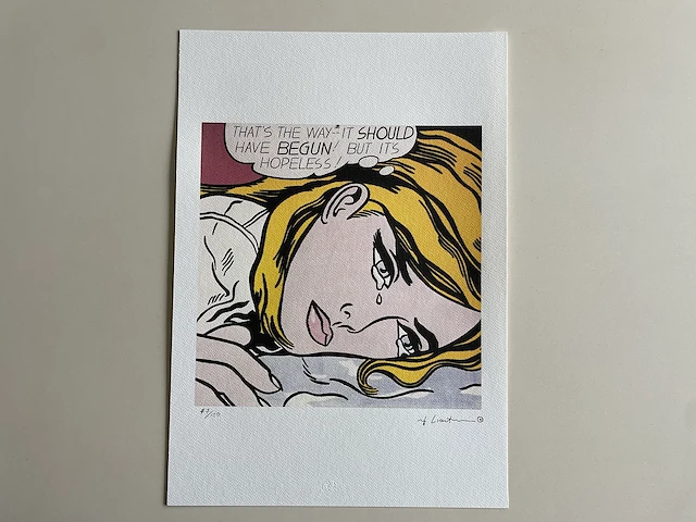 Roy lichtenstein - afbeelding 1 van  4