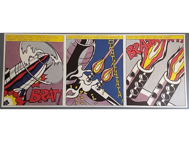 Roy lichtenstein - afbeelding 1 van  1