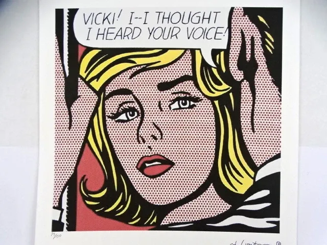 Roy lichtenstein - afbeelding 1 van  6