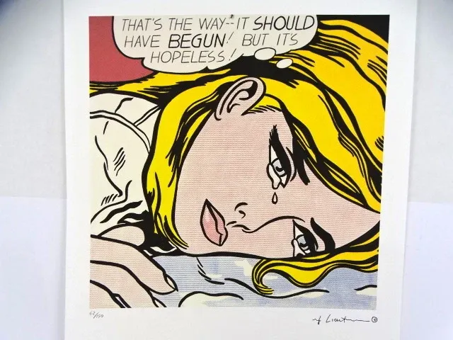 Roy lichtenstein - afbeelding 1 van  6