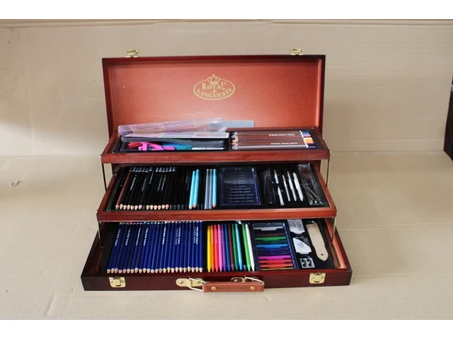 Royal & langnickel schets- en tekenset - afbeelding 2 van  8
