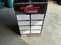 Royal saverign afs800 cross cut shredder papieren/documenten/cd's... - afbeelding 5 van  6