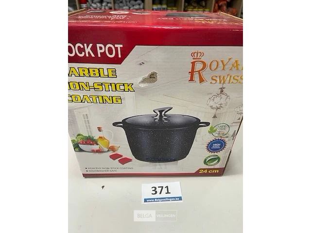 Royal swiis stokpot 24 cm inductie - afbeelding 3 van  3