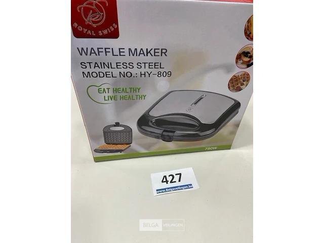 Royal swiss wafelpan - afbeelding 3 van  3