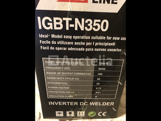 Royalkraftline lasapparaat igbt n350 lasapparaat inverter - afbeelding 1 van  2