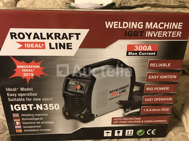Royalkraftline lasapparaat igbt n350 lasapparaat inverter - afbeelding 2 van  2