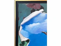 Royce - hommage aan magritte - olie op doek - afbeelding 2 van  13
