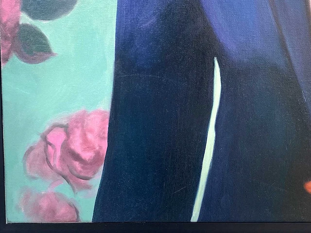 Royce - hommage aan magritte - olie op doek - afbeelding 9 van  13