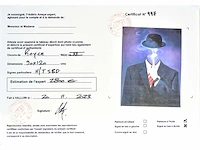 Royce - ode aan magritte 'sssst...' - olie op doek - 120x90 cm - afbeelding 7 van  12