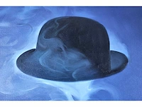 Royce - ode aan magritte 'sssst...' - olie op doek - 120x90 cm - afbeelding 10 van  12