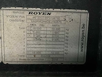 Royen rw2h4 platte aanhangwagen - afbeelding 8 van  22