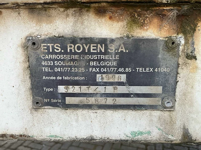 Royen s21t/1p oplegger - afbeelding 25 van  37