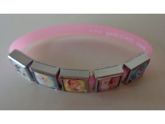 Roze armband disney frozen - afbeelding 3 van  5