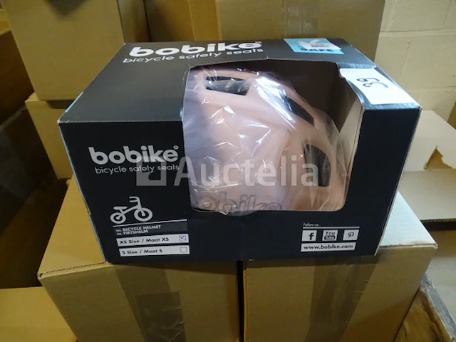 Roze helm maat xs (46-53 cm) bobike go - afbeelding 1 van  2