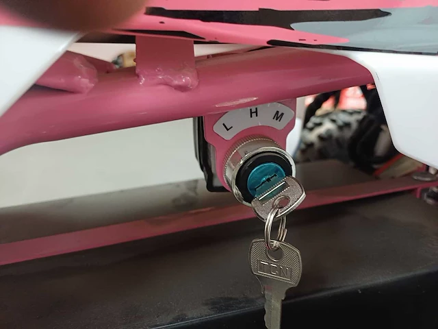 Roze kinder quad 800watt - afbeelding 3 van  14