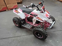 Roze kinder quad 800watt - afbeelding 8 van  14