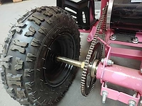 Roze kinder quad 800watt - afbeelding 10 van  14