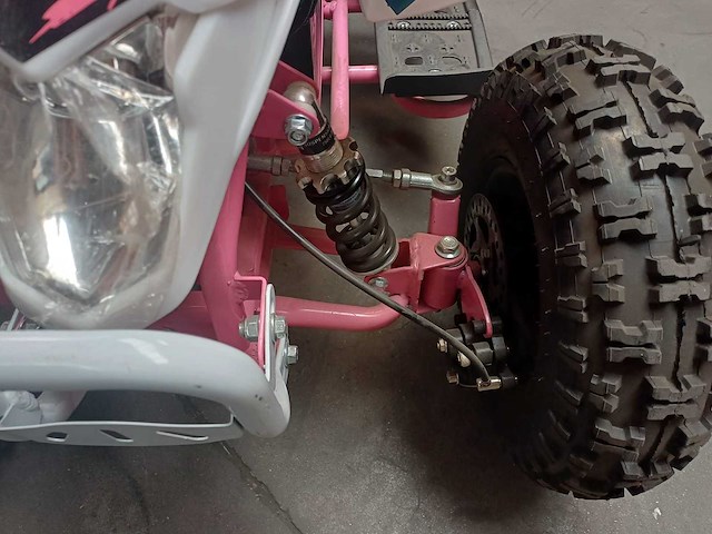 Roze kinder quad 800watt - afbeelding 2 van  14